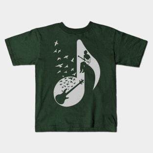 Musical - Bass Guitar Kids T-Shirt